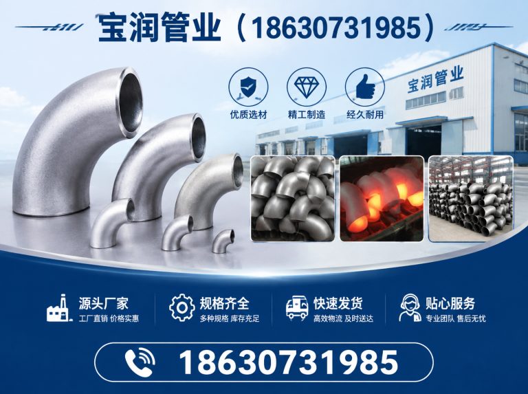 沧州渤海新区弯头厂家展示图